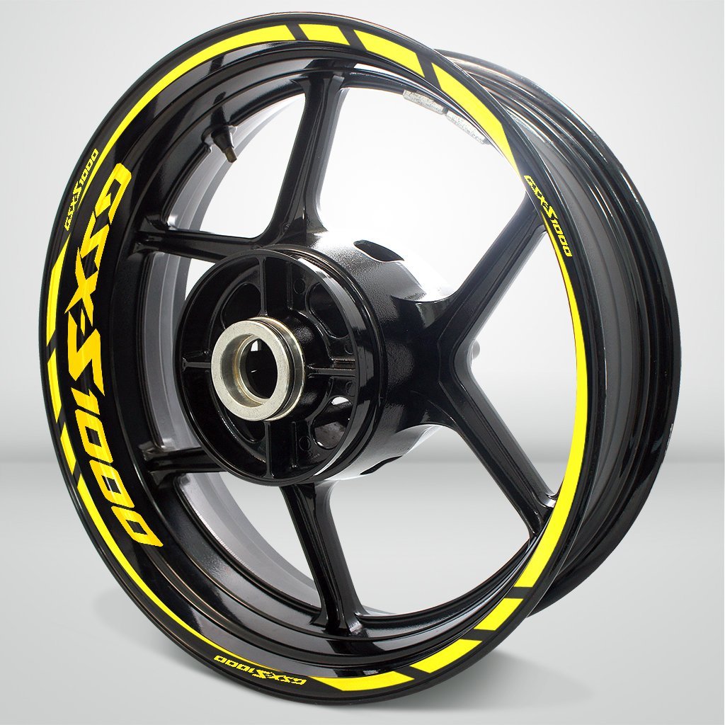 Motorcycle Rim Wheel Decal Accessory Sticker for Suzuki GSXS 1000 - Motorcycle stickers and decals