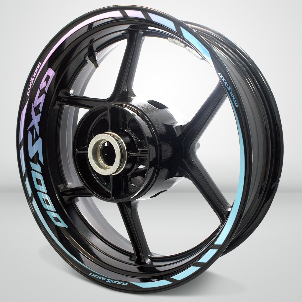 Motorcycle Rim Wheel Decal Accessory Sticker for Suzuki GSXS 1000 - Motorcycle stickers and decals