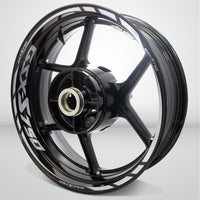 Motorcycle Rim Wheel Decal Accessory Sticker for Suzuki GSXS 750 - Motorcycle stickers and decals