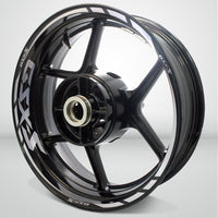 Motorcycle Rim Wheel Decal Accessory Sticker for Suzuki GSXS - Motorcycle stickers and decals