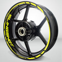 Motorcycle Rim Wheel Decal Accessory Sticker for Suzuki Slingshot - Motorcycle stickers and decals