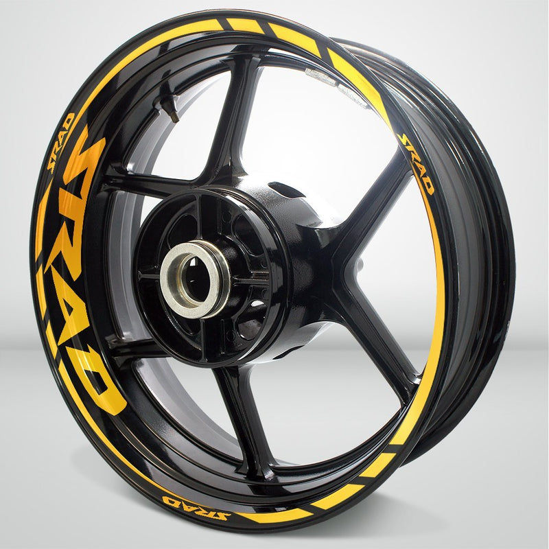 Motorcycle Rim Wheel Decal Accessory Sticker for Suzuki SRAD - Motorcycle stickers and decals