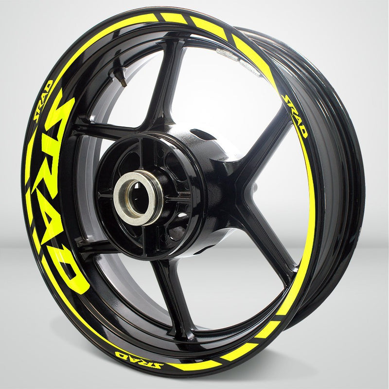 Motorcycle Rim Wheel Decal Accessory Sticker for Suzuki SRAD - Motorcycle stickers and decals