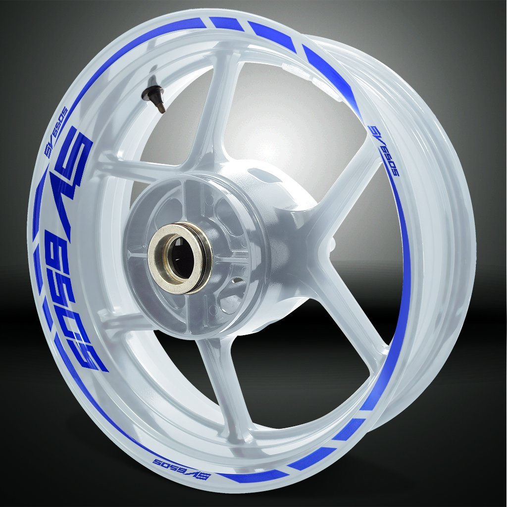 Motorcycle Rim Wheel Decal Accessory Sticker for Suzuki SV 650S - Stickman Vinyls