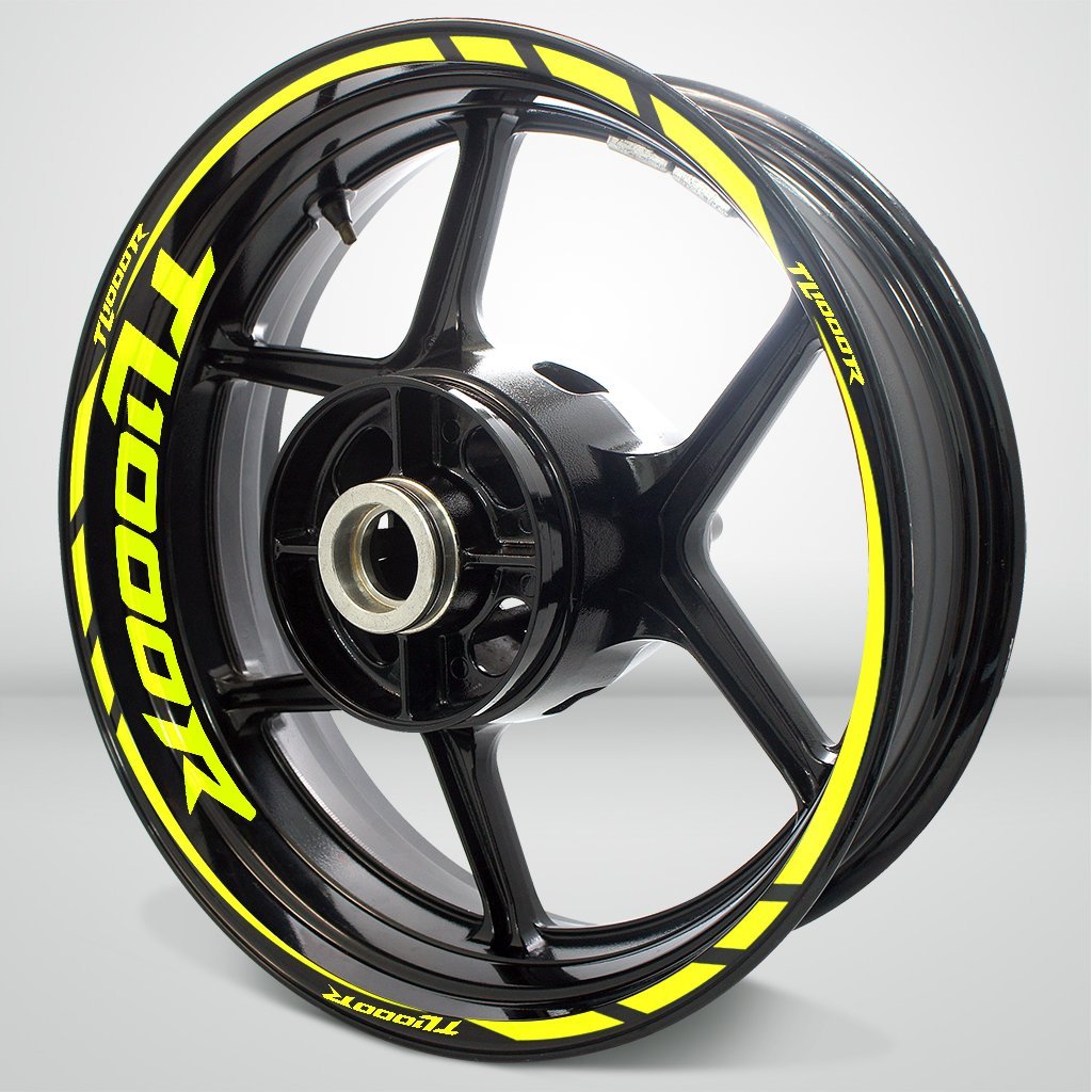 Motorcycle Rim Wheel Decal Accessory Sticker for Suzuki TL1000R - Motorcycle stickers and decals