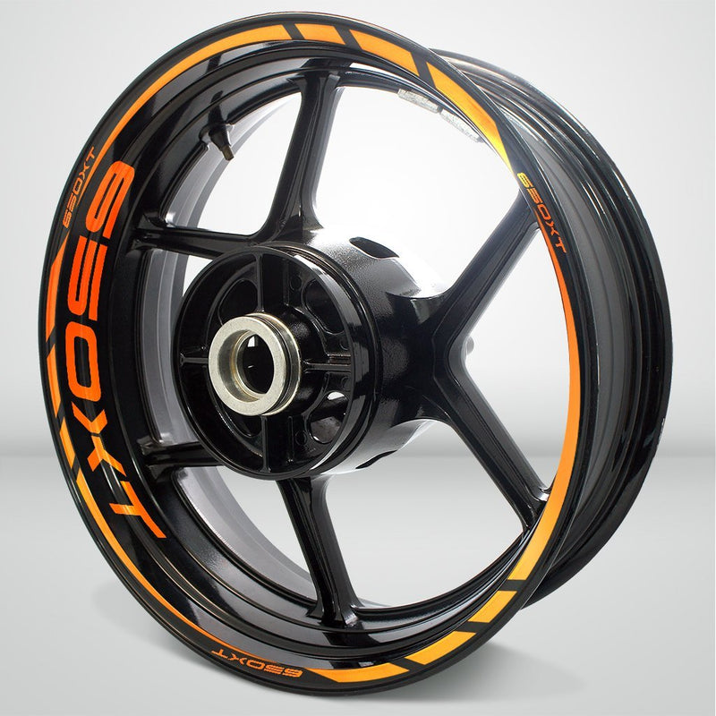 Motorcycle Rim Wheel Decal Accessory Sticker for Suzuki Vstrom 650XT - Motorcycle stickers and decals