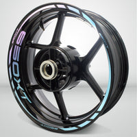 Motorcycle Rim Wheel Decal Accessory Sticker for Suzuki Vstrom 650XT - Motorcycle stickers and decals
