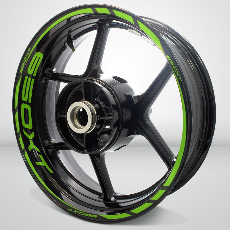 Motorcycle Rim Wheel Decal Accessory Sticker for Suzuki Vstrom 650XT - Motorcycle stickers and decals