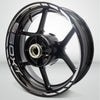 Motorcycle Rim Wheel Decal Accessory Sticker for Suzuki Vstrom 650XT - Motorcycle stickers and decals