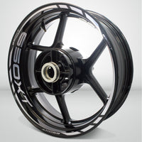 Motorcycle Rim Wheel Decal Accessory Sticker for Suzuki Vstrom 650XT - Motorcycle stickers and decals