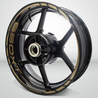 Motorcycle Rim Wheel Decal Accessory Sticker for Suzuki Vstrom 650XT - Motorcycle stickers and decals