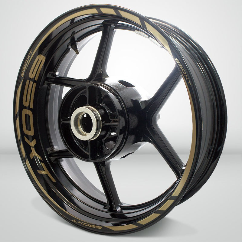 Motorcycle Rim Wheel Decal Accessory Sticker for Suzuki Vstrom 650XT - Motorcycle stickers and decals