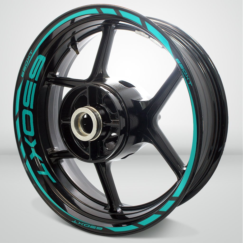 Motorcycle Rim Wheel Decal Accessory Sticker for Suzuki Vstrom 650XT - Motorcycle stickers and decals