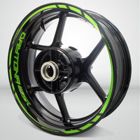 Motorcycle Rim Wheel Decal Accessory Sticker for Triumph Daytona 675R - Motorcycle stickers and decals