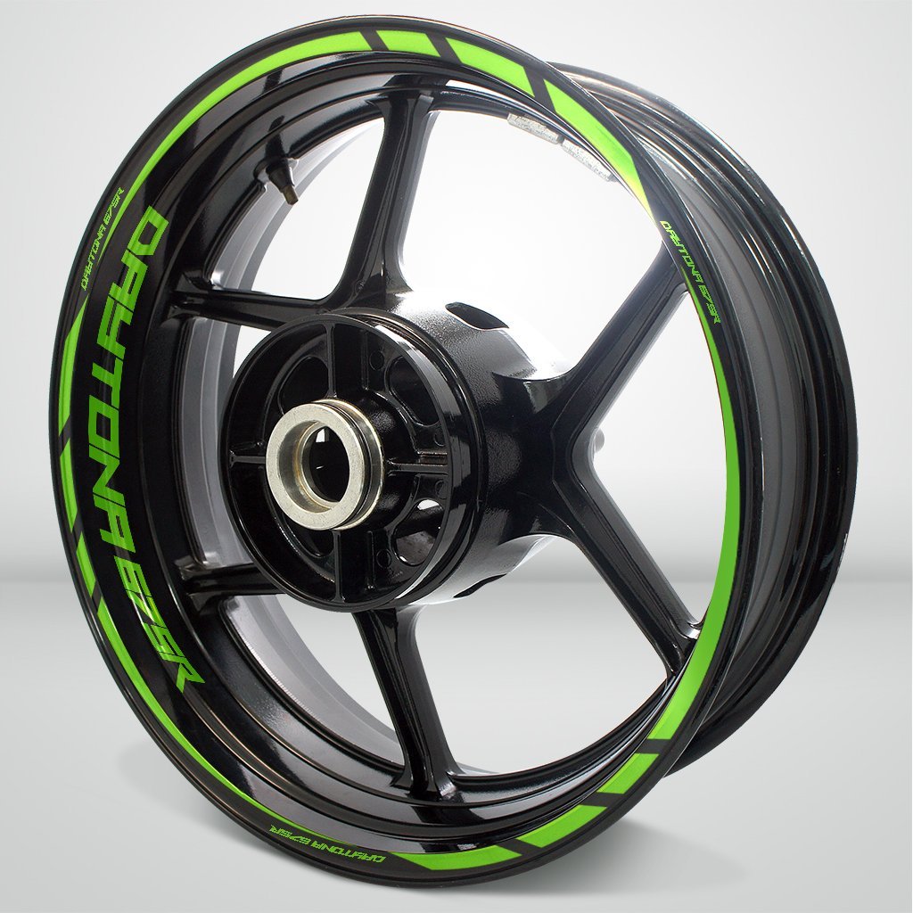 Motorcycle Rim Wheel Decal Accessory Sticker for Triumph Daytona 675R - Motorcycle stickers and decals