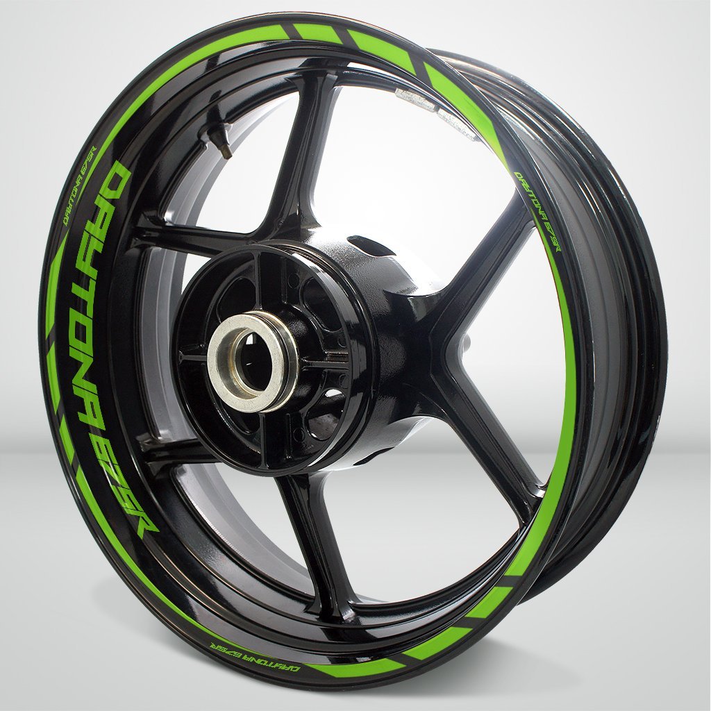 Motorcycle Rim Wheel Decal Accessory Sticker for Triumph Daytona 675R - Motorcycle stickers and decals