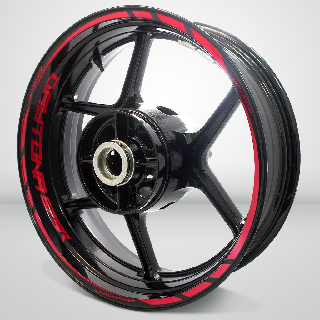 Motorcycle Rim Wheel Decal Accessory Sticker for Triumph Daytona 675R - Motorcycle stickers and decals