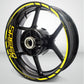 Motorcycle Rim Wheel Decal Accessory Sticker for Triumph Speed Triple R - Stickman Vinyls