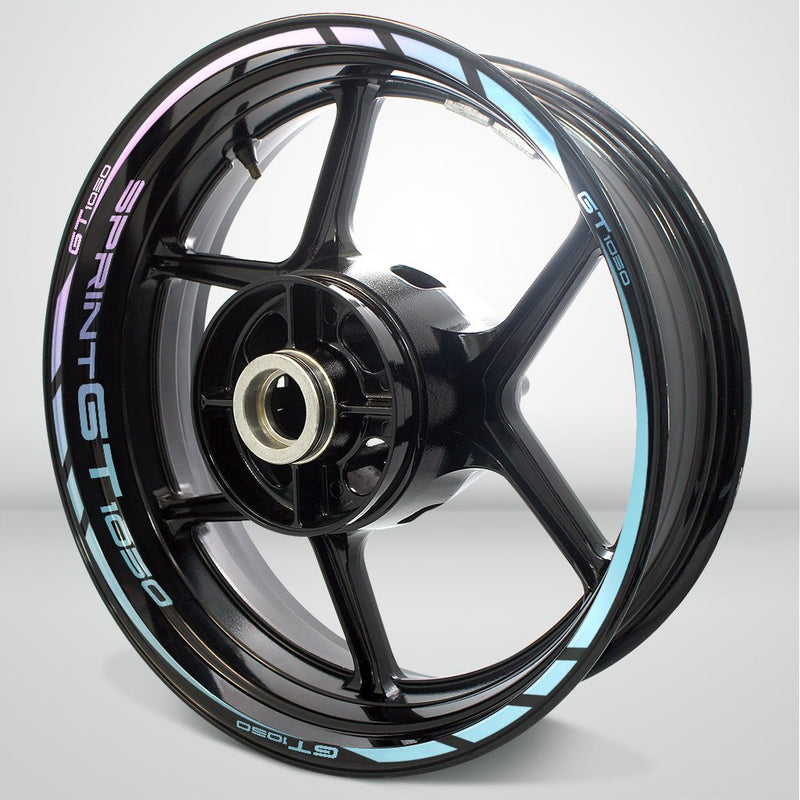 Motorcycle Rim Wheel Decal Accessory Sticker for Triumph Sprint 1050 GT - Motorcycle stickers and decals