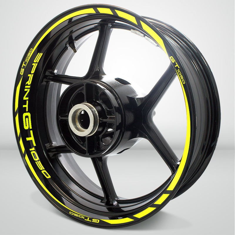 Motorcycle Rim Wheel Decal Accessory Sticker for Triumph Sprint 1050 GT - Motorcycle stickers and decals