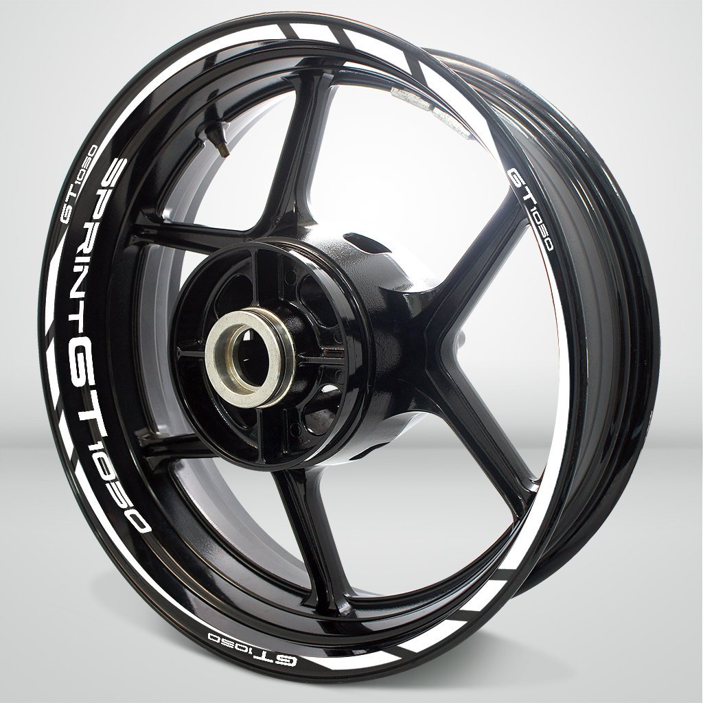 Motorcycle Rim Wheel Decal Accessory Sticker for Triumph Sprint 1050 GT - Stickman Vinyls
