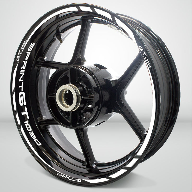 Motorcycle Rim Wheel Decal Accessory Sticker for Triumph Sprint 1050 GT - Motorcycle stickers and decals
