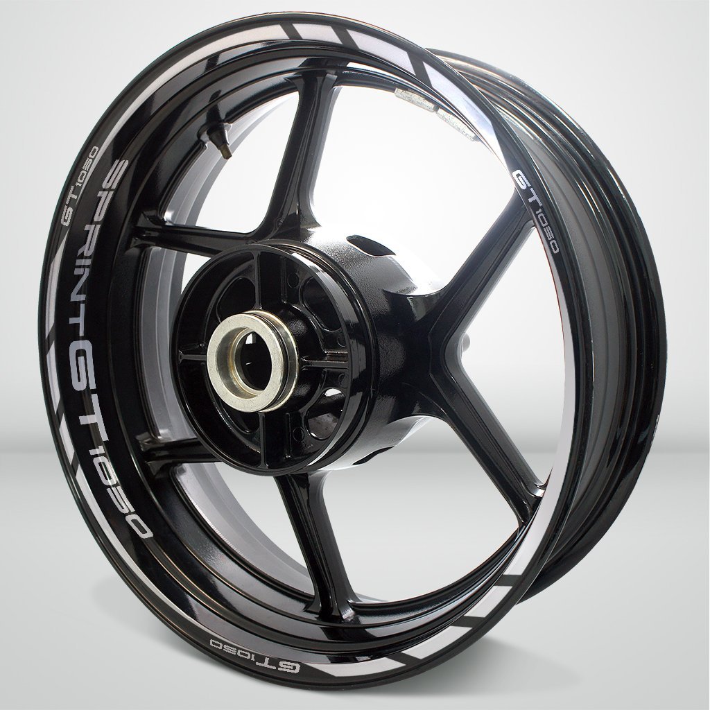 Motorcycle Rim Wheel Decal Accessory Sticker for Triumph Sprint 1050 GT - Stickman Vinyls