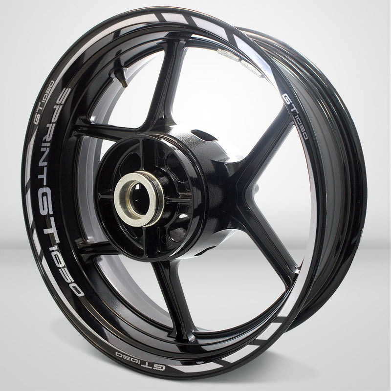 Motorcycle Rim Wheel Decal Accessory Sticker for Triumph Sprint 1050 GT - Motorcycle stickers and decals