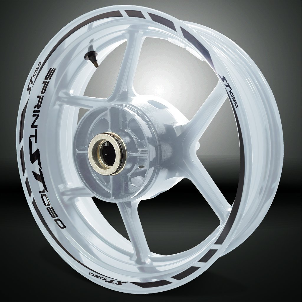 Motorcycle Rim Wheel Decal Accessory Sticker for Triumph Sprint 1050 ST - Stickman Vinyls