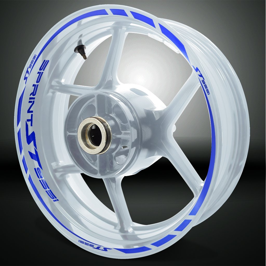 Motorcycle Rim Wheel Decal Accessory Sticker for Triumph Sprit ST 955i - Stickman Vinyls