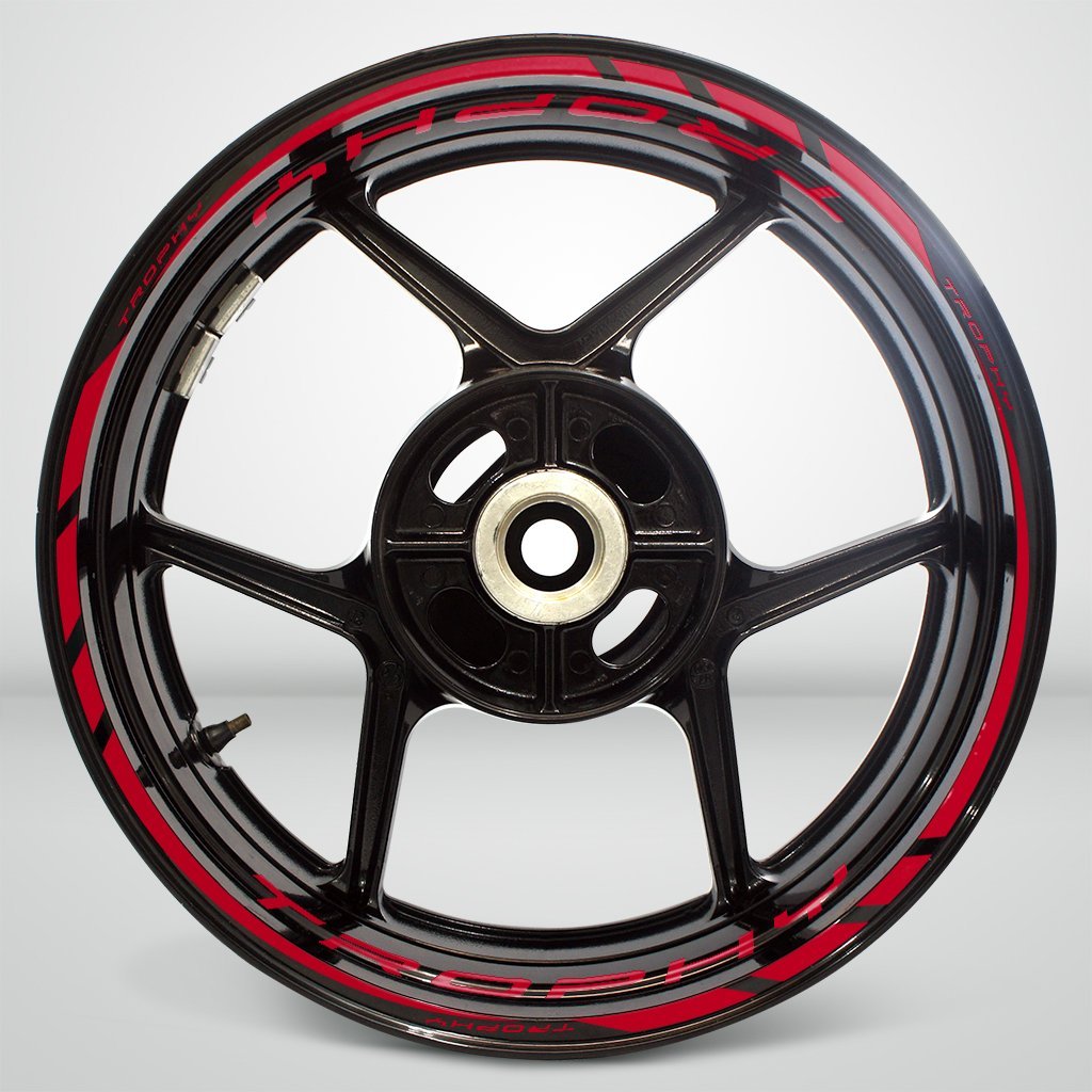 Motorcycle Rim Wheel Decal Accessory Sticker for Triumph Trophy - Stickman Vinyls