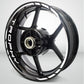 Motorcycle Rim Wheel Decal Accessory Sticker for Triumph Trophy - Stickman Vinyls
