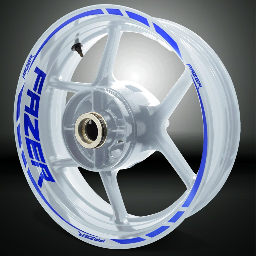 Motorcycle Rim Wheel Decal Accessory Sticker for Yamaha Fazer - Stickman Vinyls