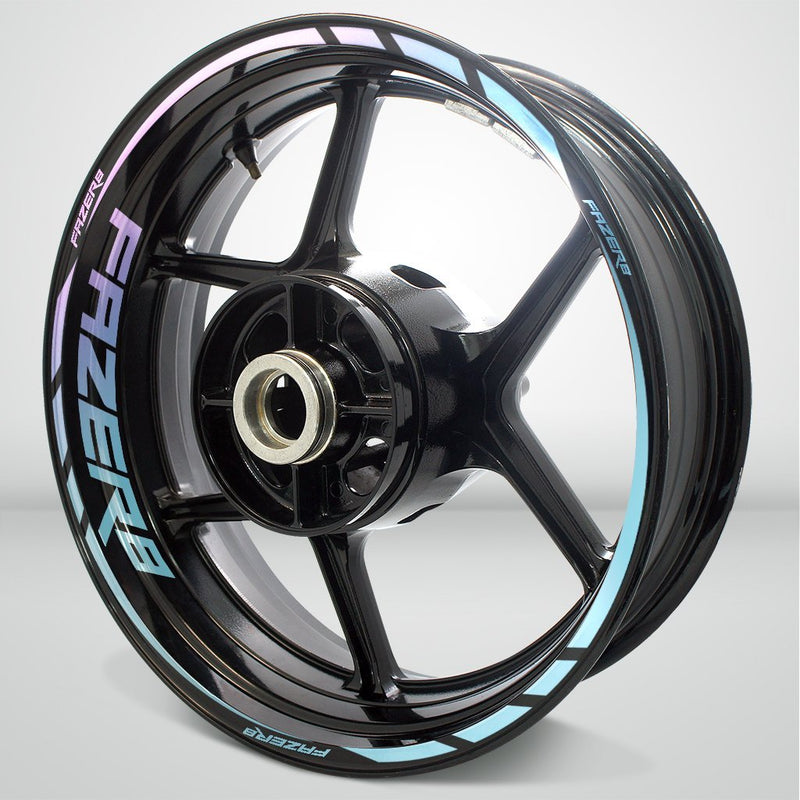 Motorcycle Rim Wheel Decal Accessory Sticker for Yamaha Fazer 8 - Motorcycle stickers and decals