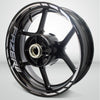 Motorcycle Rim Wheel Decal Accessory Sticker for Yamaha Fazer 8 - Motorcycle stickers and decals