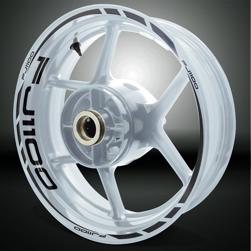 Motorcycle Rim Wheel Decal Accessory Sticker for Yamaha FJ 1100 - Motorcycle stickers and decals