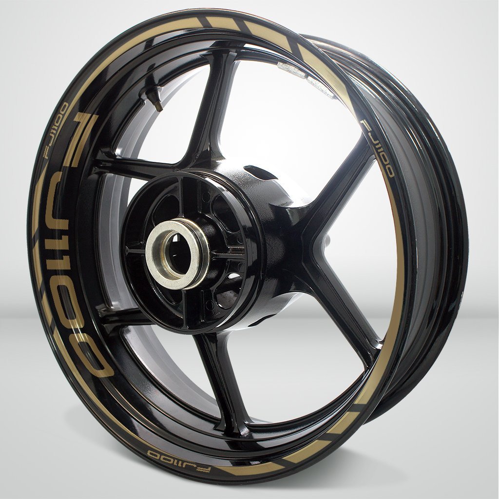 Motorcycle Rim Wheel Decal Accessory Sticker for Yamaha FJ 1100 - Motorcycle stickers and decals