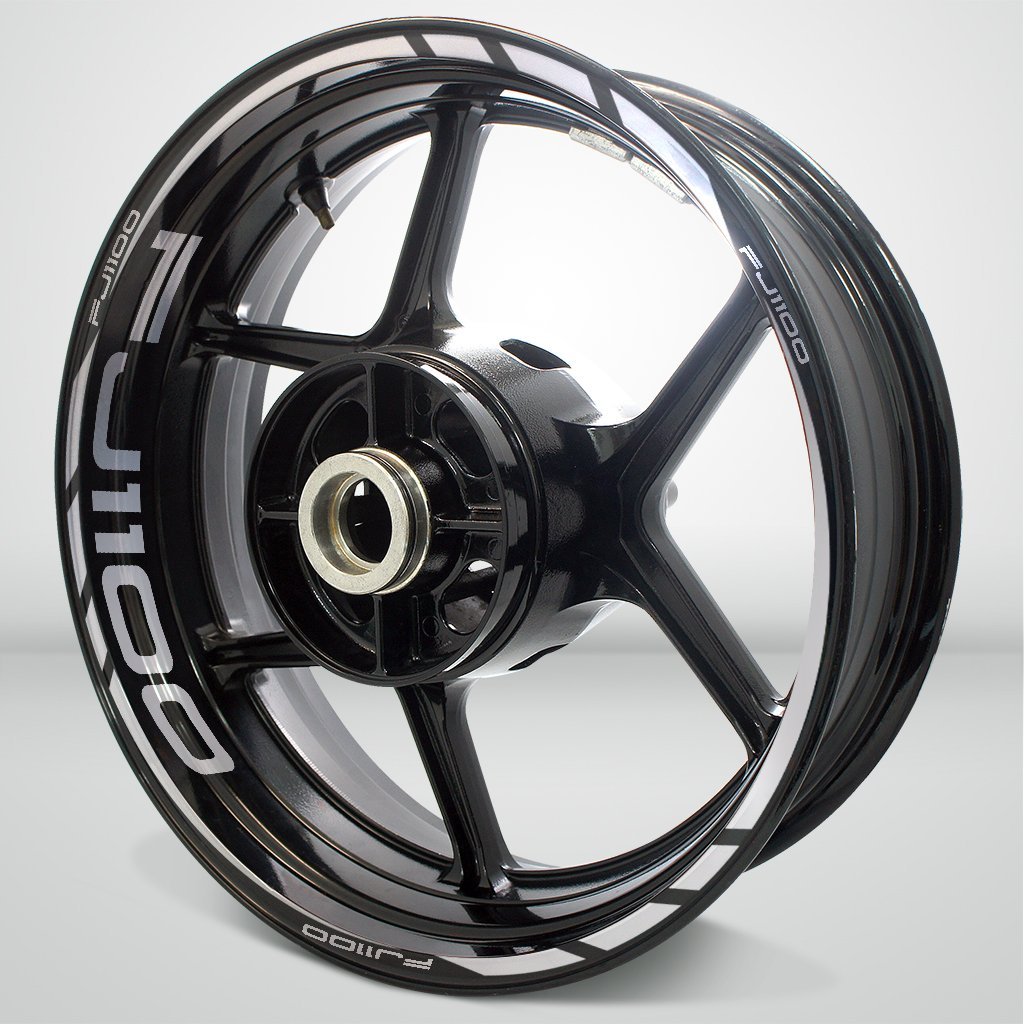 Motorcycle Rim Wheel Decal Accessory Sticker for Yamaha FJ 1100 - Motorcycle stickers and decals