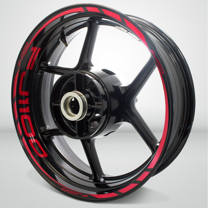 Motorcycle Rim Wheel Decal Accessory Sticker for Yamaha FJ 1100 - Motorcycle stickers and decals