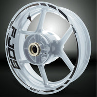 Motorcycle Rim Wheel Decal Accessory Sticker for Yamaha FJ09 Tracer - Motorcycle stickers and decals