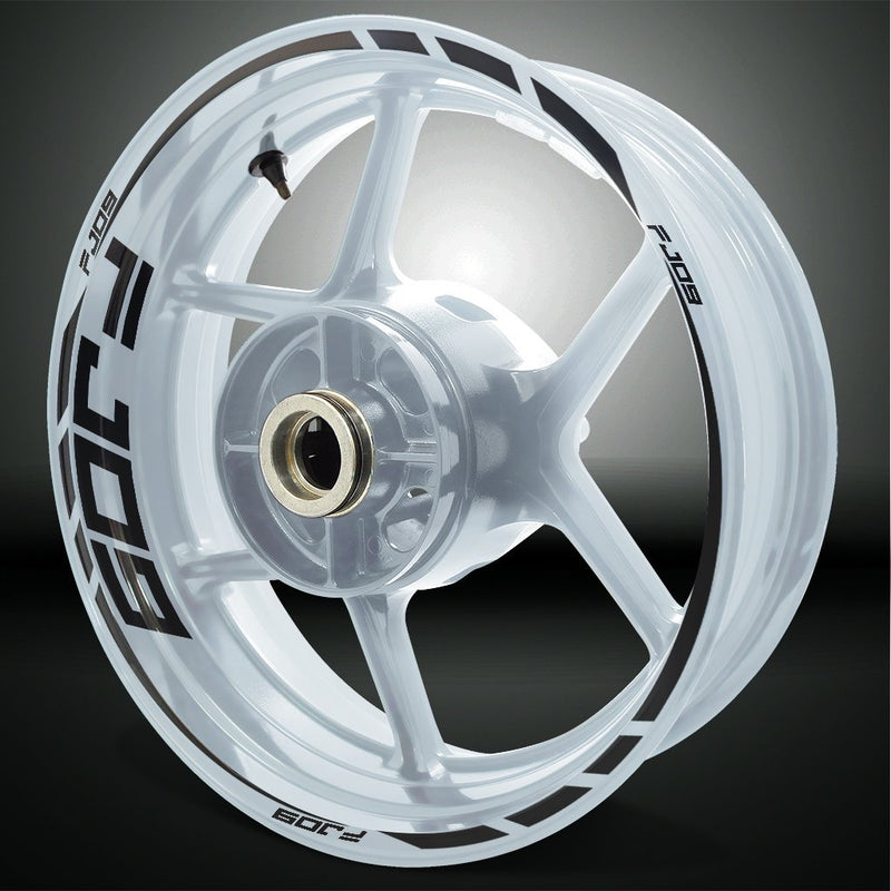 Motorcycle Rim Wheel Decal Accessory Sticker for Yamaha FJ09 Tracer - Motorcycle stickers and decals