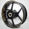 Motorcycle Rim Wheel Decal Accessory Sticker for Yamaha FJ09 Tracer - Motorcycle stickers and decals