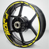 Motorcycle Rim Wheel Decal Accessory Sticker for Yamaha FJ09 Tracer - Motorcycle stickers and decals