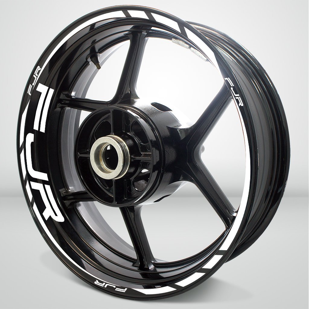 Motorcycle Rim Wheel Decal Accessory Sticker for Yamaha FJR - Motorcycle stickers and decals