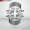 Motorcycle Rim Wheel Decal Accessory Sticker for Yamaha FJR - Motorcycle stickers and decals