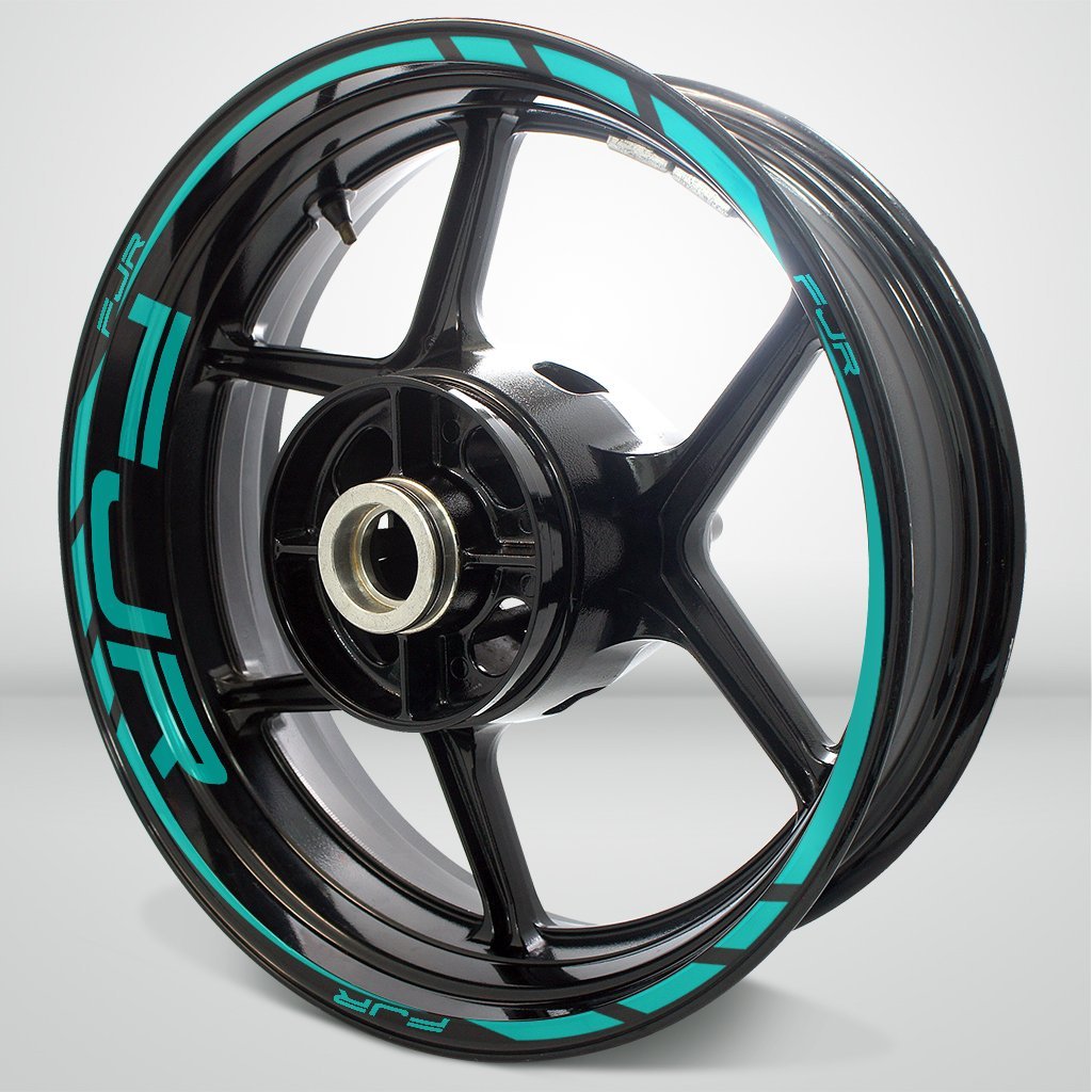 Motorcycle Rim Wheel Decal Accessory Sticker for Yamaha FJR - Motorcycle stickers and decals