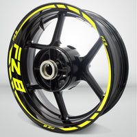 Motorcycle Rim Wheel Decal Accessory Sticker for Yamaha FZ8 - Motorcycle stickers and decals