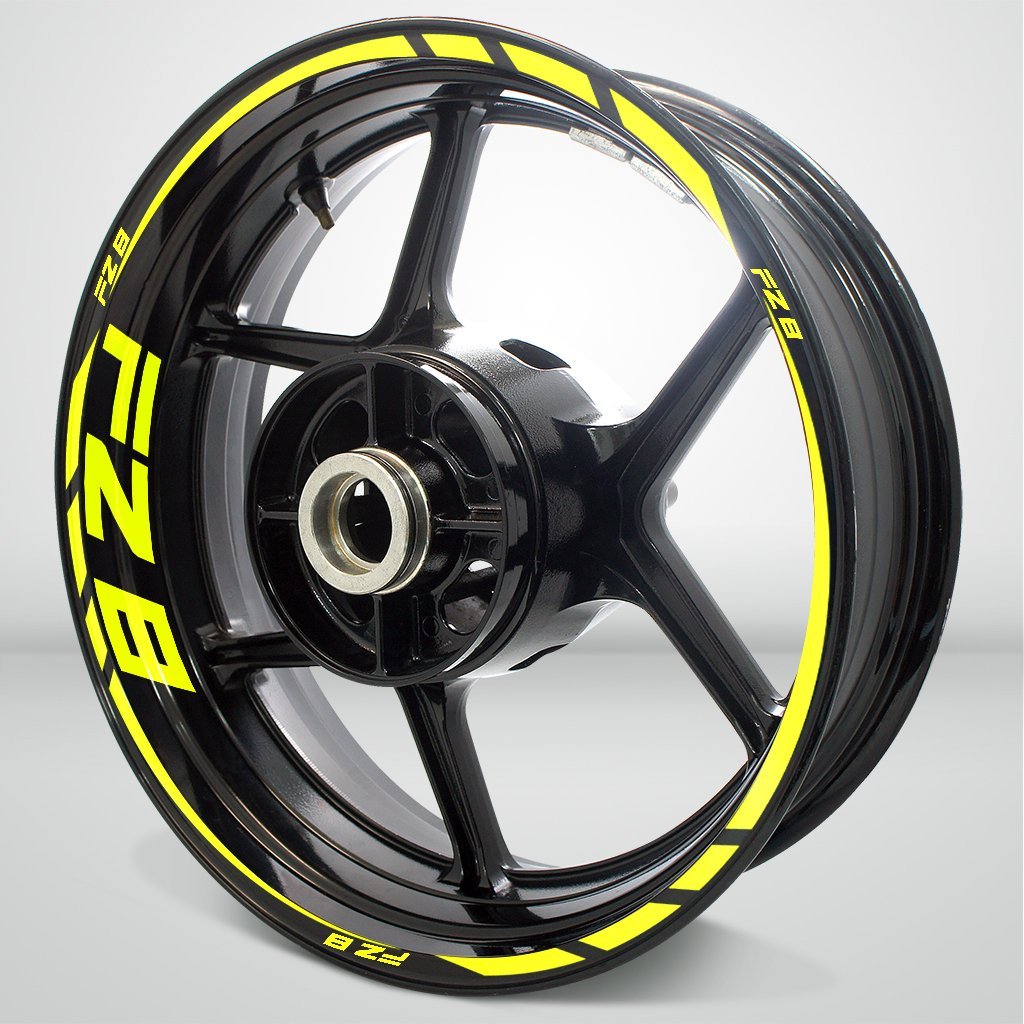 Motorcycle Rim Wheel Decal Accessory Sticker for Yamaha FZ8 - Motorcycle stickers and decals