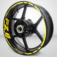 Motorcycle Rim Wheel Decal Accessory Sticker for Yamaha FZ8 - Motorcycle stickers and decals