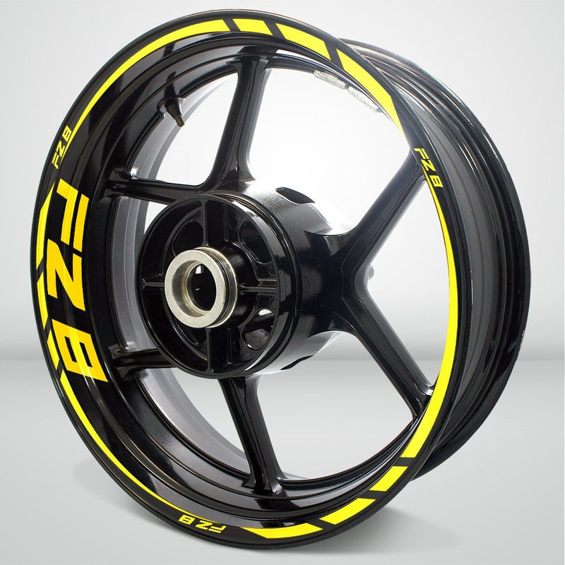 Motorcycle Rim Wheel Decal Accessory Sticker for Yamaha FZ8 - Motorcycle stickers and decals
